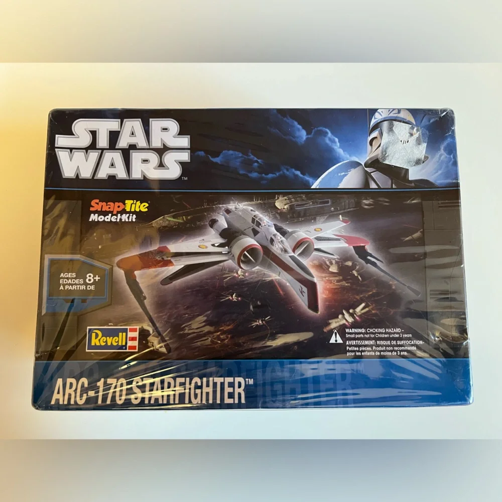 👽Revell Star Wars SnapTite ARC-170 Starfighter Model Kit 85-1855 NIB Level 1